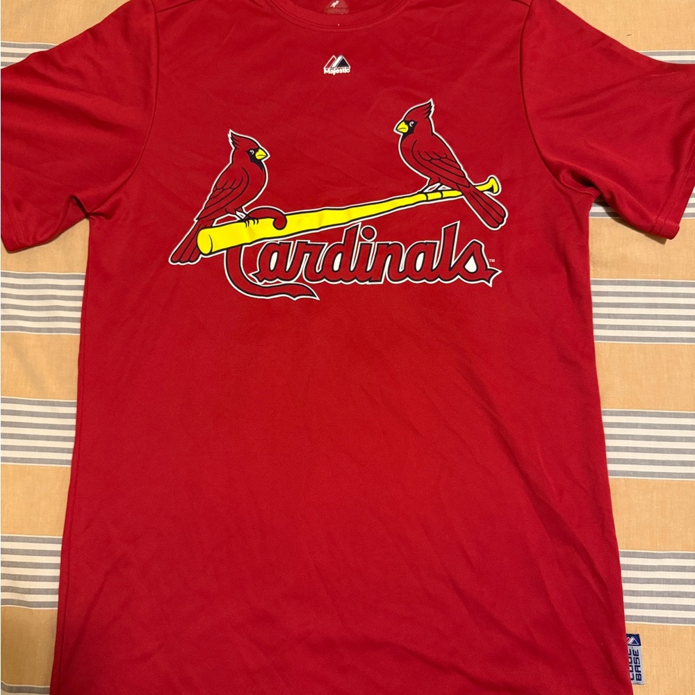 Majestic Red Cardinals Jersey Shirt